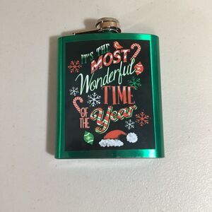 Stainless Steel Flask Christmas It’s The Most Wonderful Time Of The Year